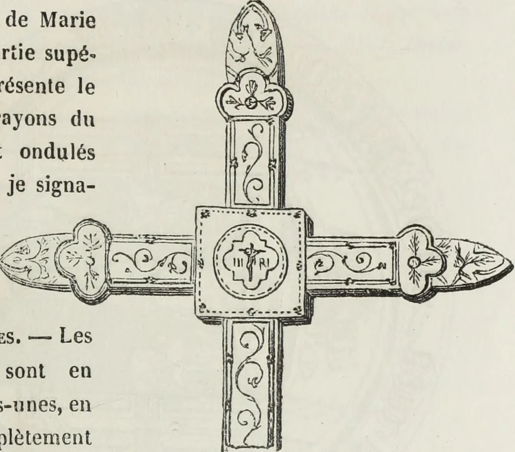 An illustration from Abécédaire, ou, Rudiment d'archéologie : architecture religieuse, 1886, leaf 742