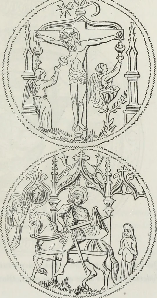 An illustration from Abécédaire, ou, Rudiment d'archéologie : architecture religieuse, 1886, leaf 742