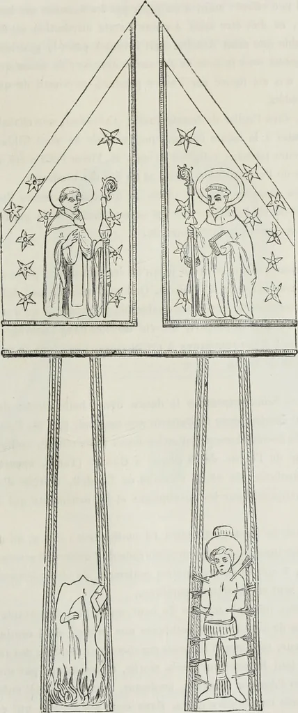 An illustration from Abécédaire, ou, Rudiment d'archéologie : architecture religieuse, 1886, leaf 746
