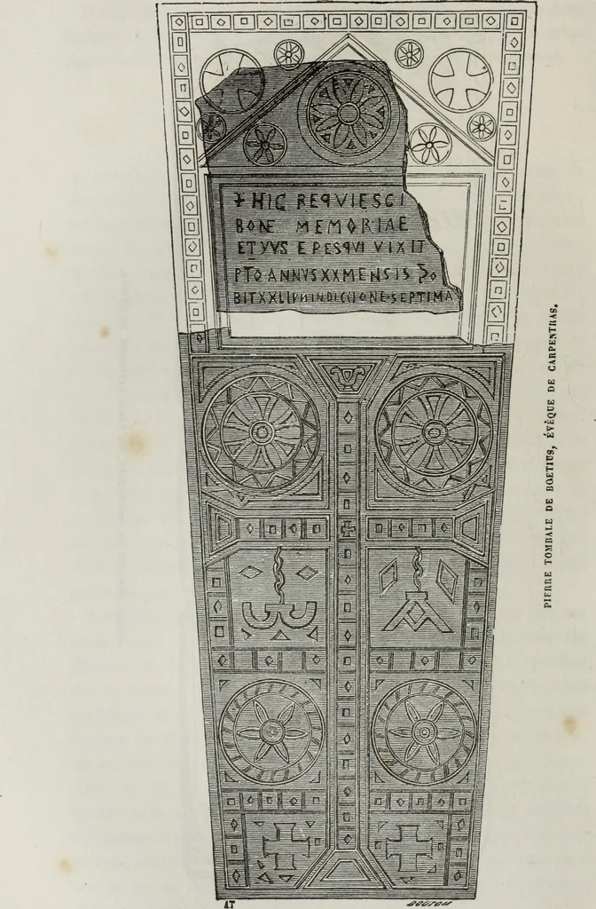An illustration from Abécédaire, ou, Rudiment d'archéologie : architecture religieuse, 1886, leaf 75
