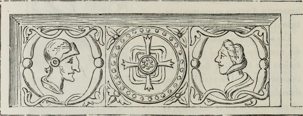 An illustration from Abécédaire, ou, Rudiment d'archéologie : architecture religieuse, 1886, leaf 763