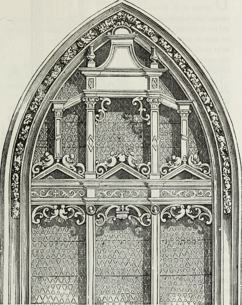 An illustration from Abécédaire, ou, Rudiment d'archéologie : architecture religieuse, 1886, leaf 764