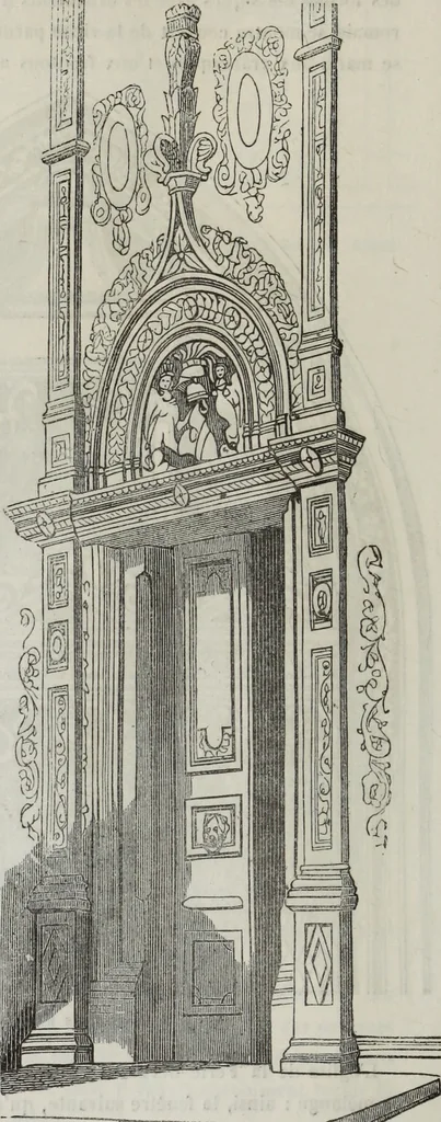 An illustration from Abécédaire, ou, Rudiment d'archéologie : architecture religieuse, 1886, leaf 765
