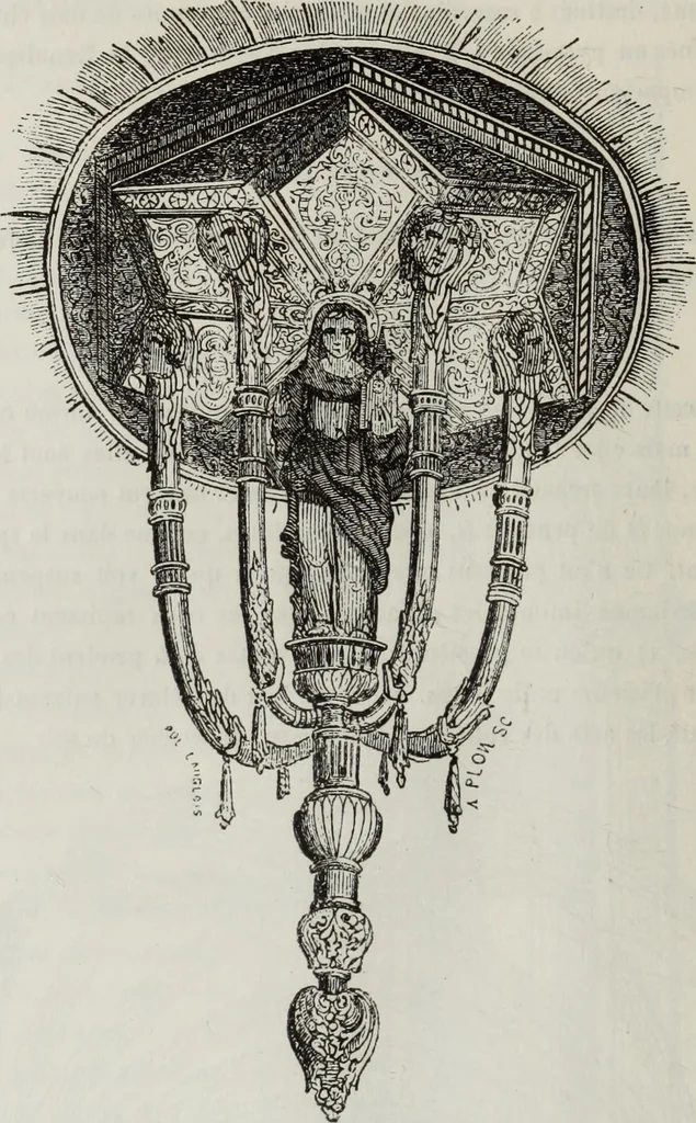 An illustration from Abécédaire, ou, Rudiment d'archéologie : architecture religieuse, 1886, leaf 767