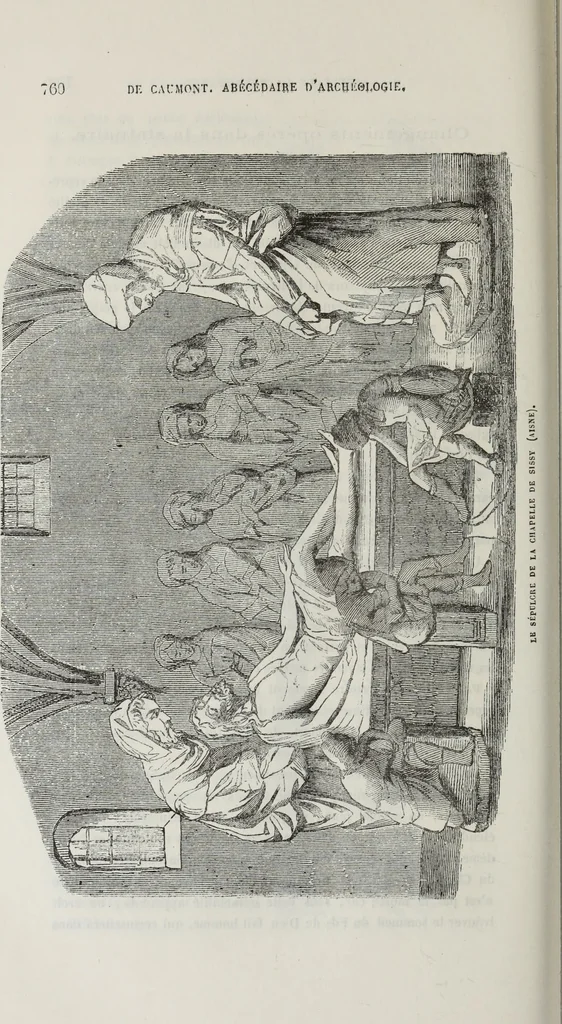 An illustration from Abécédaire, ou, Rudiment d'archéologie : architecture religieuse, 1886, leaf 775