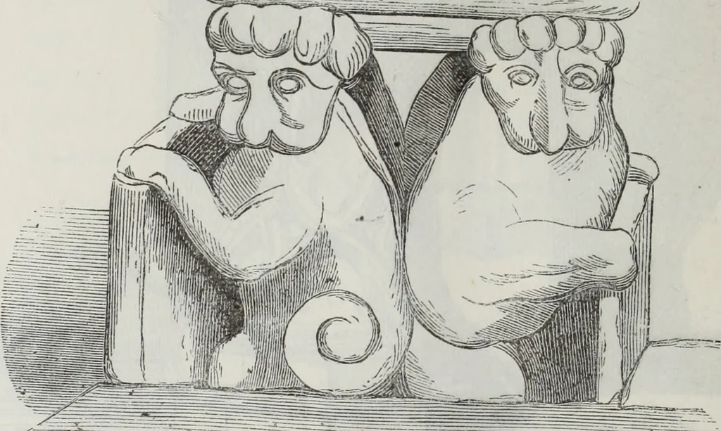 An illustration from Abécédaire, ou, Rudiment d'archéologie : architecture religieuse, 1886, leaf 781