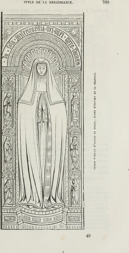 An illustration from Abécédaire, ou, Rudiment d'archéologie : architecture religieuse, 1886, leaf 784