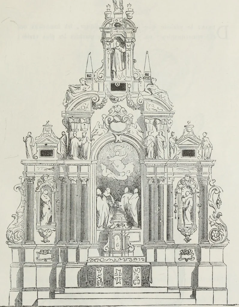 An illustration from Abécédaire, ou, Rudiment d'archéologie : architecture religieuse, 1886, leaf 804
