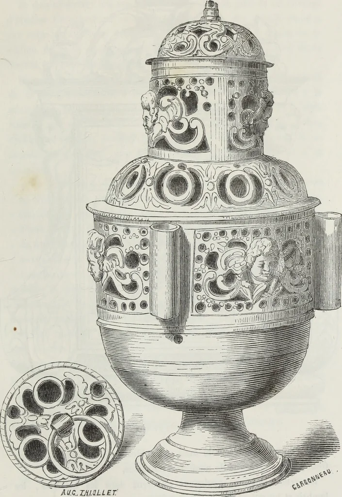 An illustration from Abécédaire, ou, Rudiment d'archéologie : architecture religieuse, 1886, leaf 808
