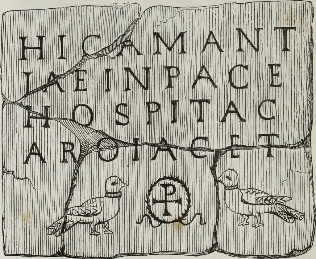 An illustration from Abécédaire, ou, Rudiment d'archéologie : architecture religieuse, 1886, leaf 85