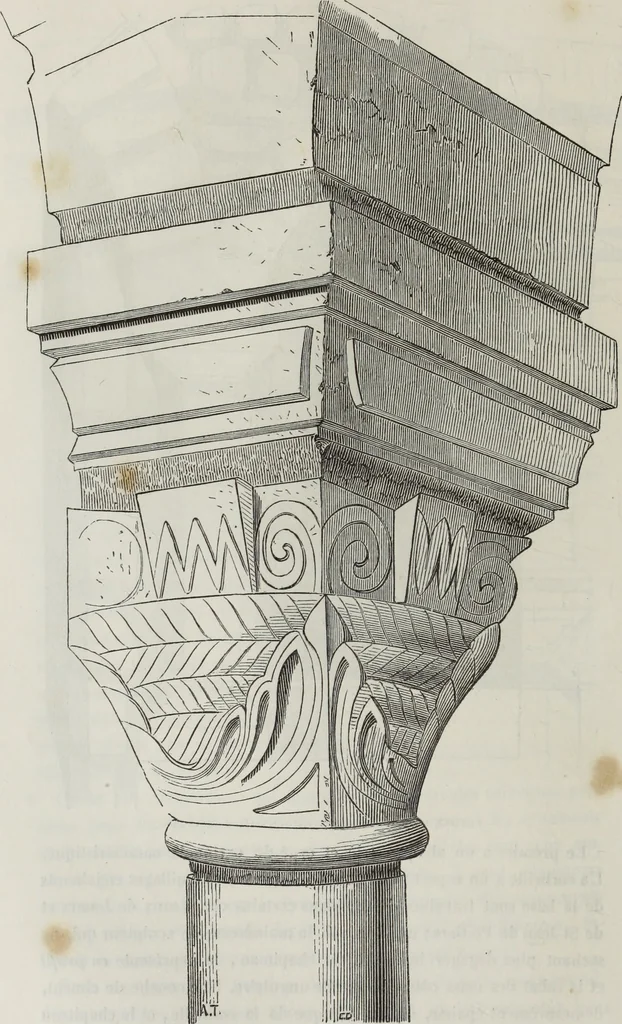 An illustration from Abécédaire, ou, Rudiment d'archéologie : architecture religieuse, 1886, leaf 93
