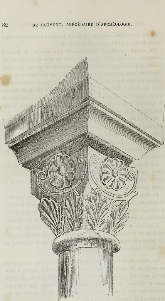 An illustration from Abécédaire, ou, Rudiment d'archéologie : architecture religieuse, 1886, leaf 95