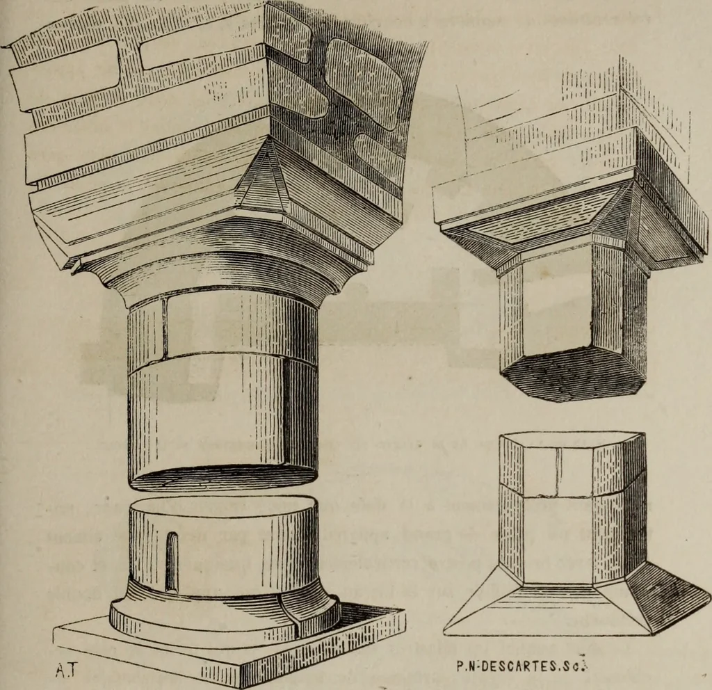 An illustration from Abecedaire ou rudiment d'archelogie : architecture religieuse ..., 1867, leaf 100