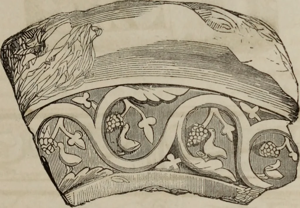 An illustration from Abecedaire ou rudiment d'archelogie : architecture religieuse ..., 1867, leaf 102