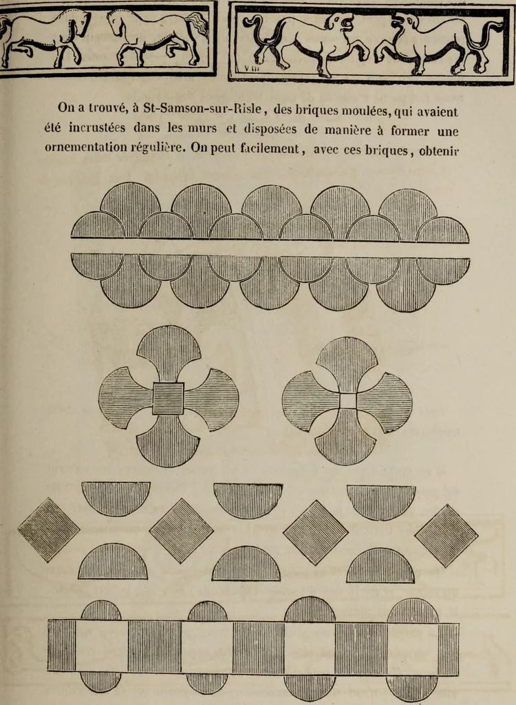 An illustration from Abecedaire ou rudiment d'archelogie : architecture religieuse ..., 1867, leaf 104