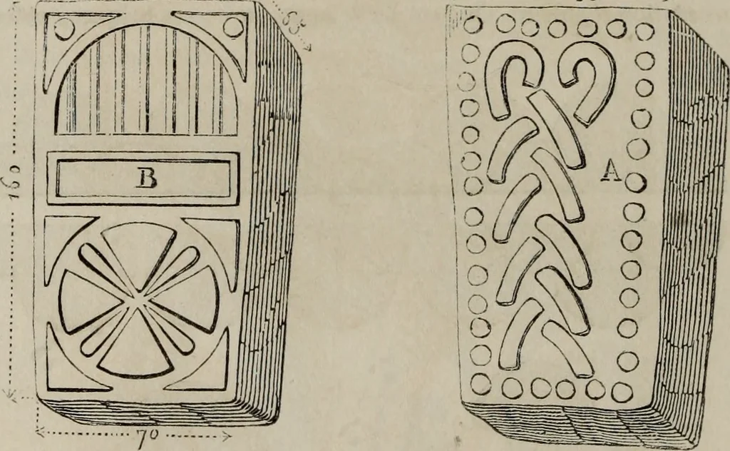 An illustration from Abecedaire ou rudiment d'archelogie : architecture religieuse ..., 1867, leaf 105