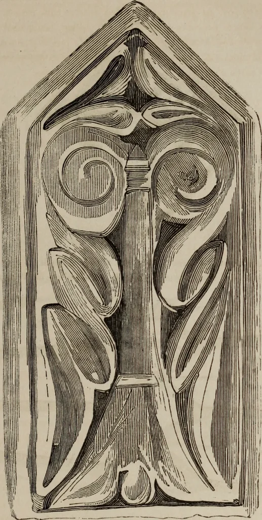 An illustration from Abecedaire ou rudiment d'archelogie : architecture religieuse ..., 1867, leaf 106