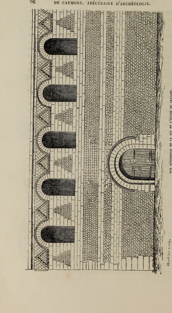 An illustration from Abecedaire ou rudiment d'archelogie : architecture religieuse ..., 1867, leaf 111