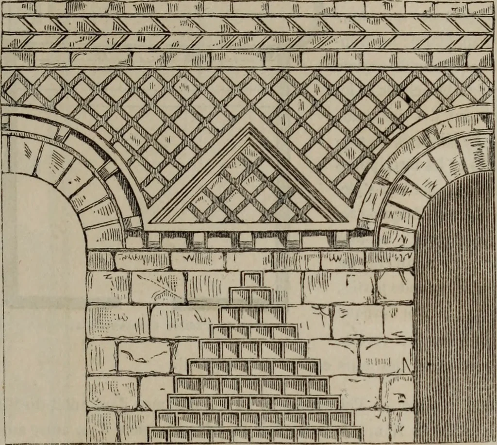 An illustration from Abecedaire ou rudiment d'archelogie : architecture religieuse ..., 1867, leaf 112