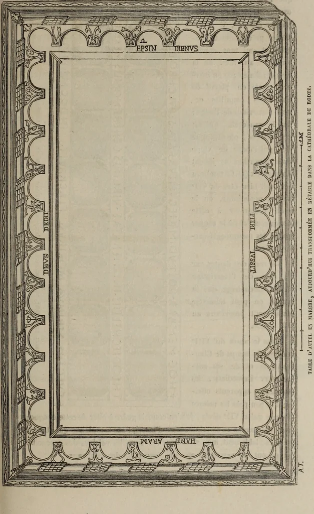 An illustration from Abecedaire ou rudiment d'archelogie : architecture religieuse ..., 1867, leaf 114