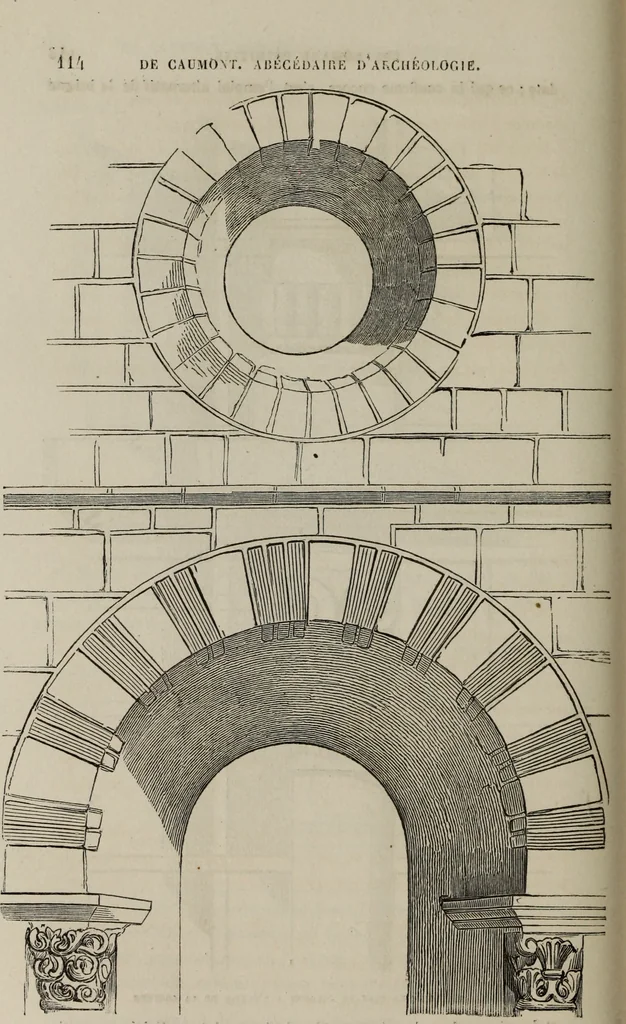 An illustration from Abecedaire ou rudiment d'archelogie : architecture religieuse ..., 1867, leaf 129