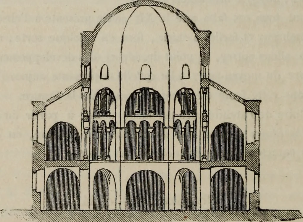 An illustration from Abecedaire ou rudiment d'archelogie : architecture religieuse ..., 1867, leaf 143