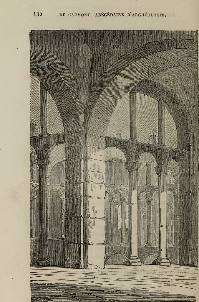 An illustration from Abecedaire ou rudiment d'archelogie : architecture religieuse ..., 1867, leaf 145