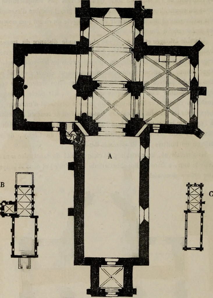 An illustration from Abecedaire ou rudiment d'archelogie : architecture religieuse ..., 1867, leaf 151