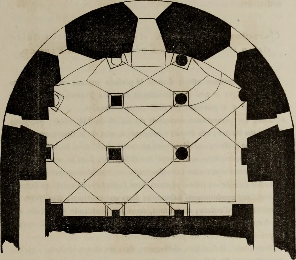 An illustration from Abecedaire ou rudiment d'archelogie : architecture religieuse ..., 1867, leaf 152
