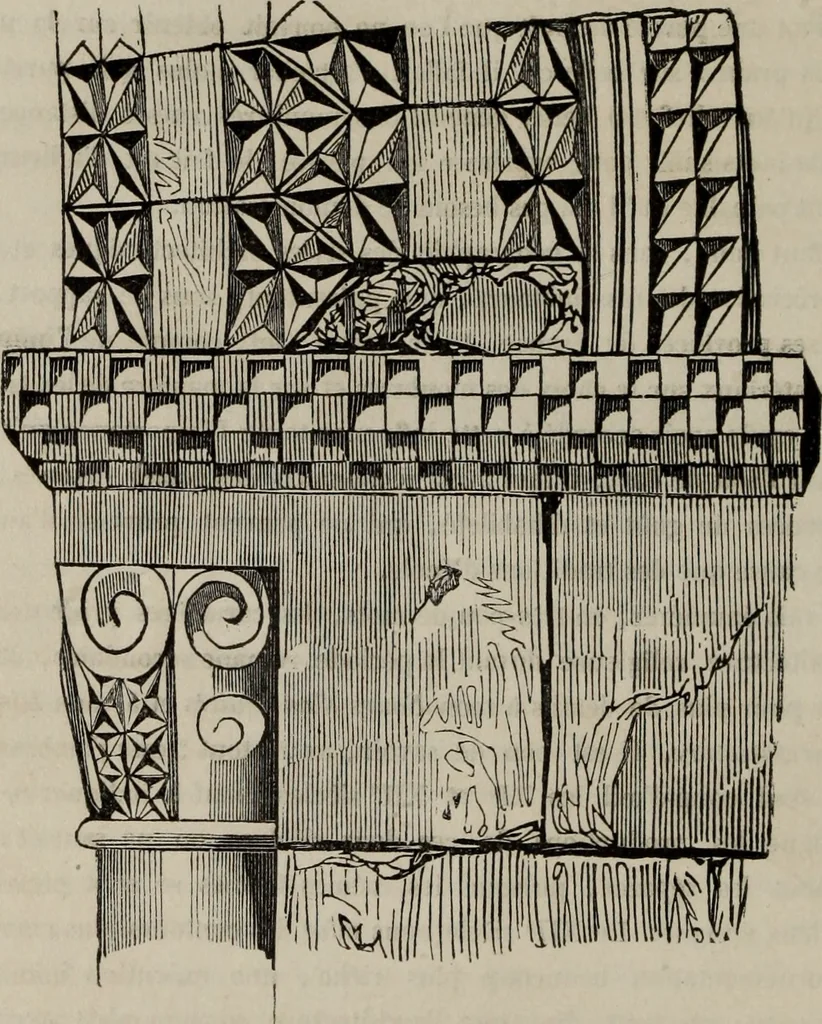 An illustration from Abecedaire ou rudiment d'archelogie : architecture religieuse ..., 1867, leaf 155
