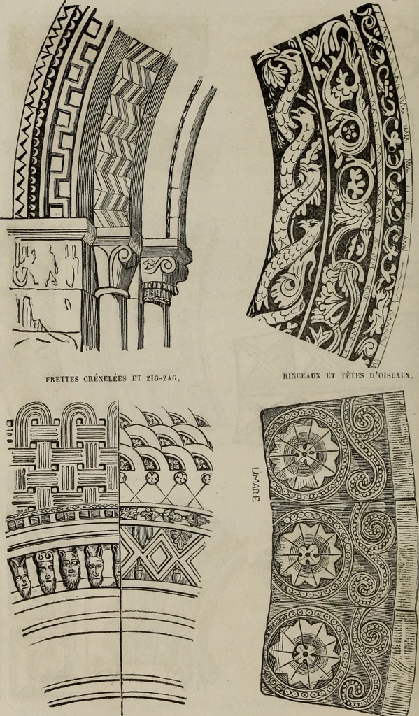 An illustration from Abecedaire ou rudiment d'archelogie : architecture religieuse ..., 1867, leaf 161