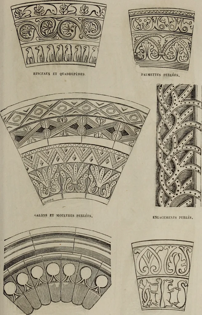 An illustration from Abecedaire ou rudiment d'archelogie : architecture religieuse ..., 1867, leaf 162