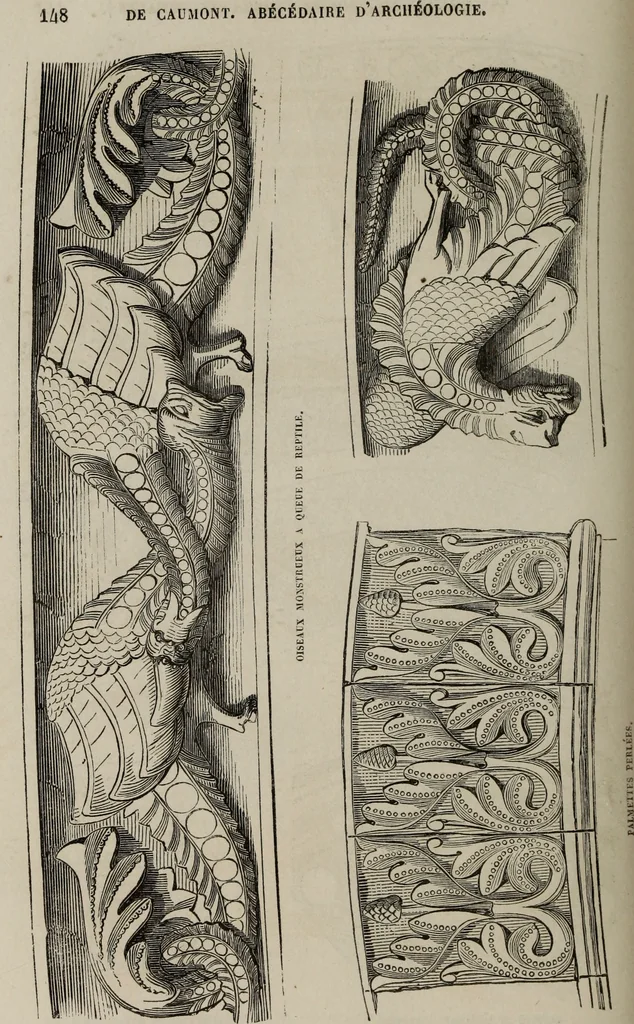 An illustration from Abecedaire ou rudiment d'archelogie : architecture religieuse ..., 1867, leaf 163