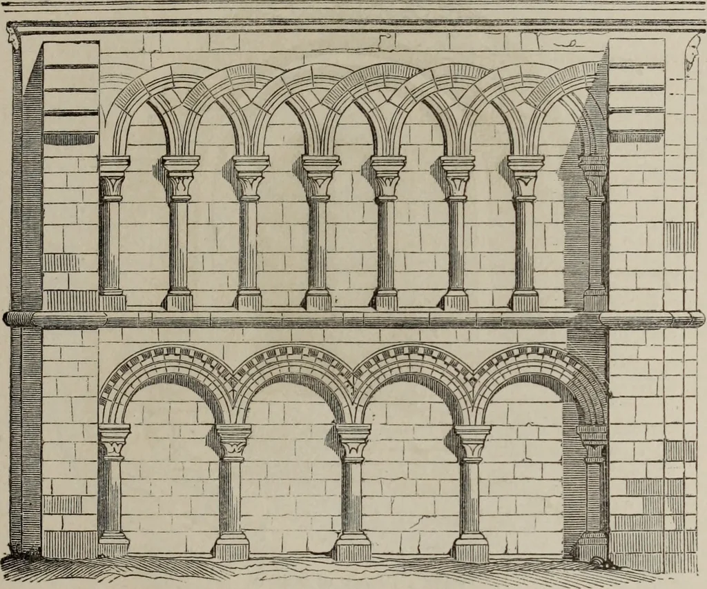 An illustration from Abecedaire ou rudiment d'archelogie : architecture religieuse ..., 1867, leaf 170