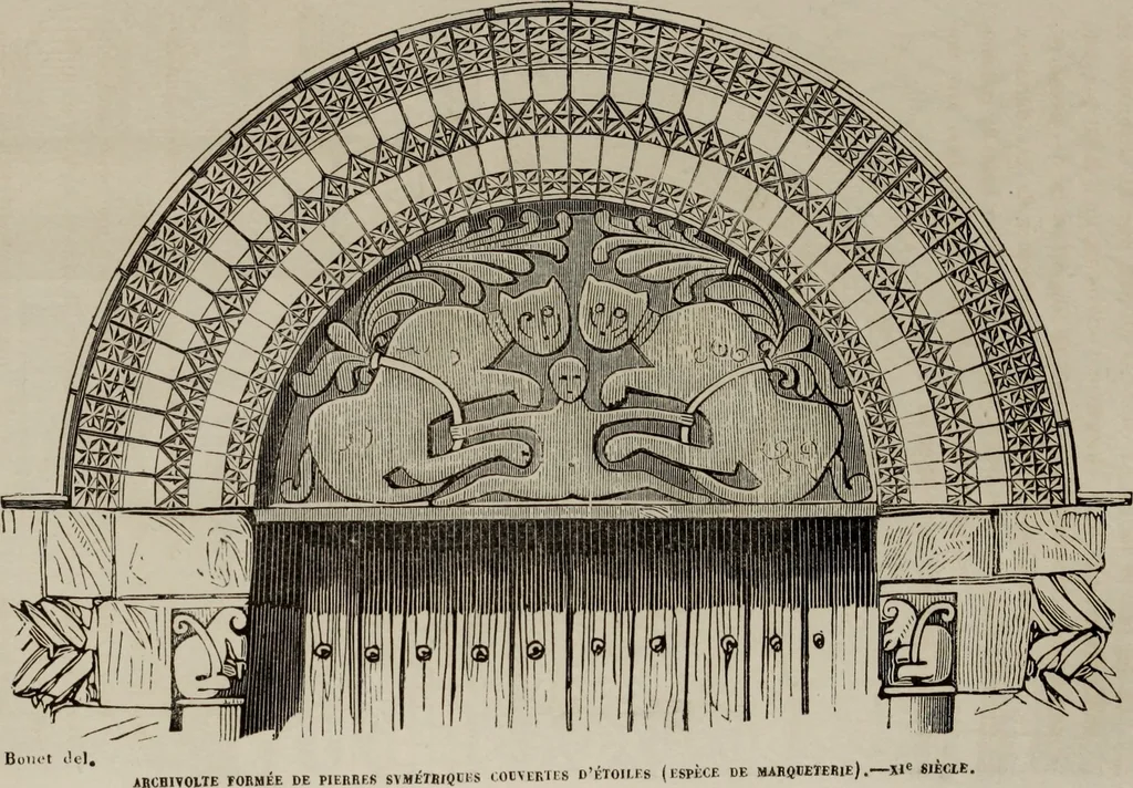 An illustration from Abecedaire ou rudiment d'archelogie : architecture religieuse ..., 1867, leaf 172