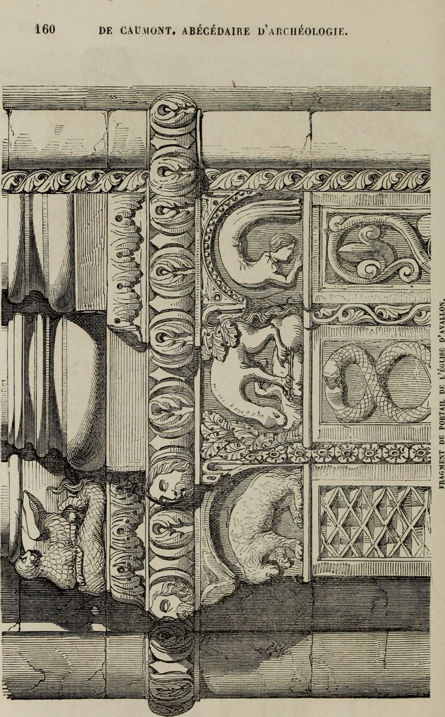An illustration from Abecedaire ou rudiment d'archelogie : architecture religieuse ..., 1867, leaf 175