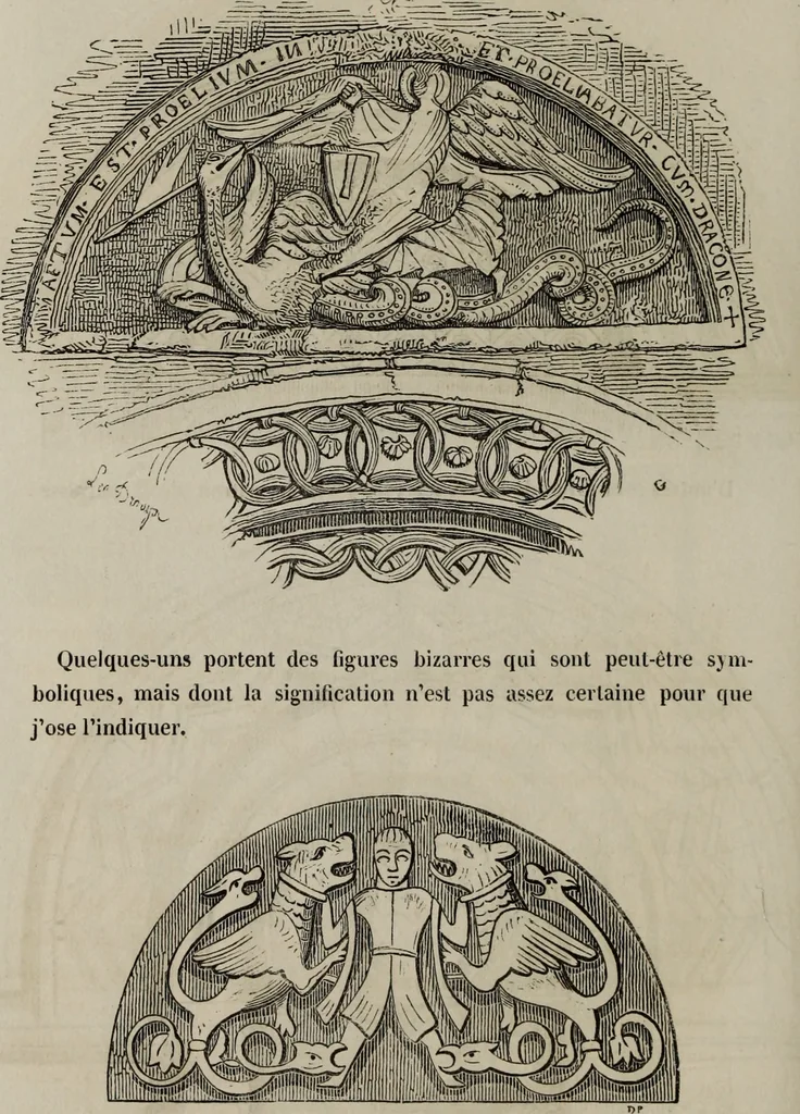 An illustration from Abecedaire ou rudiment d'archelogie : architecture religieuse ..., 1867, leaf 179
