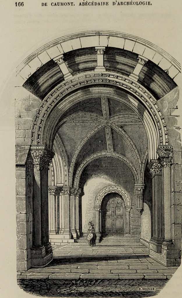 An illustration from Abecedaire ou rudiment d'archelogie : architecture religieuse ..., 1867, leaf 181