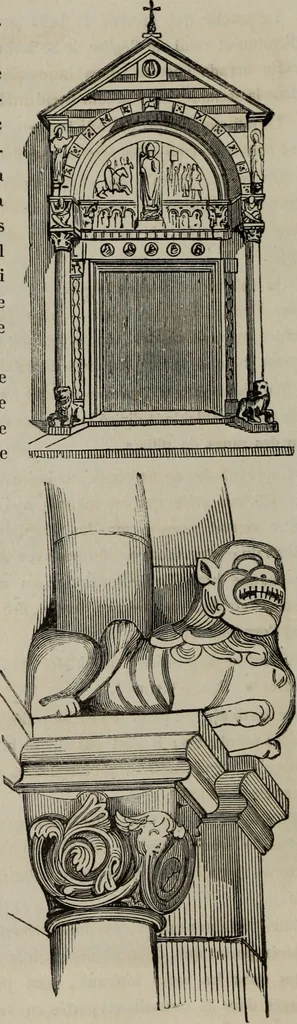 An illustration from Abecedaire ou rudiment d'archelogie : architecture religieuse ..., 1867, leaf 183