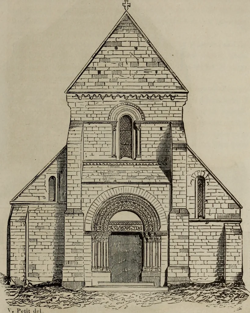 An illustration from Abecedaire ou rudiment d'archelogie : architecture religieuse ..., 1867, leaf 186