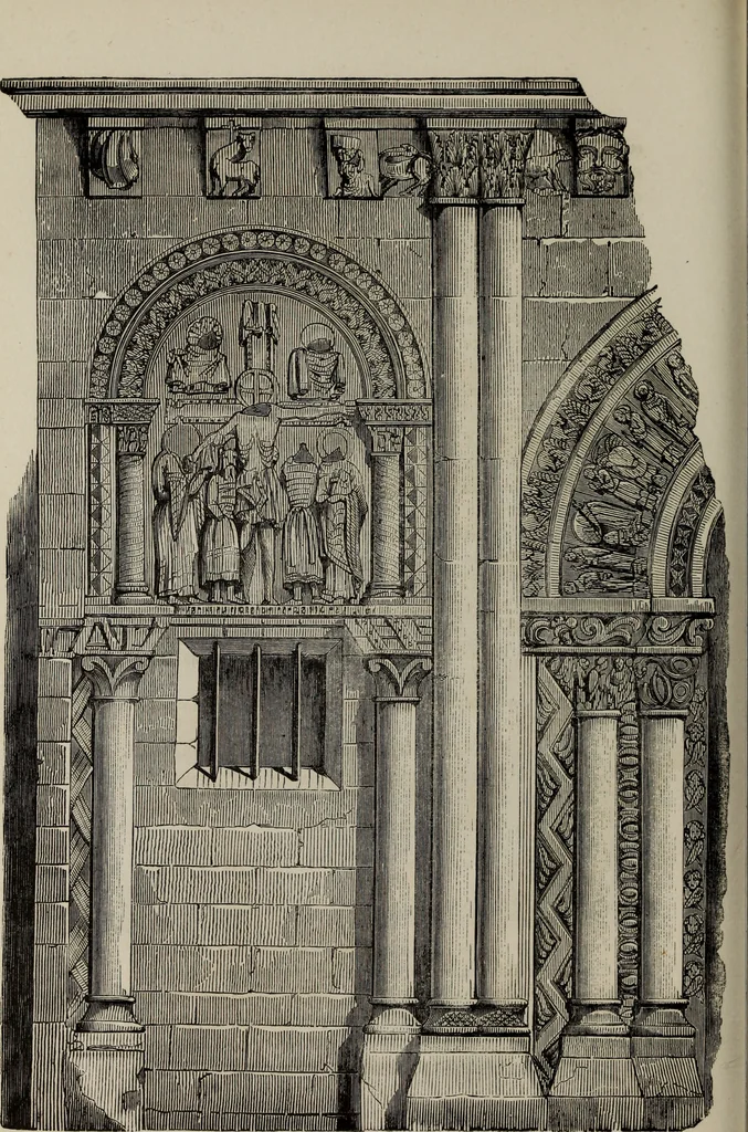 An illustration from Abecedaire ou rudiment d'archelogie : architecture religieuse ..., 1867, leaf 189