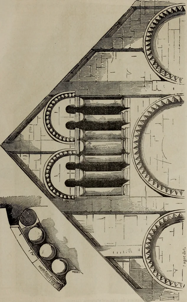An illustration from Abecedaire ou rudiment d'archelogie : architecture religieuse ..., 1867, leaf 190