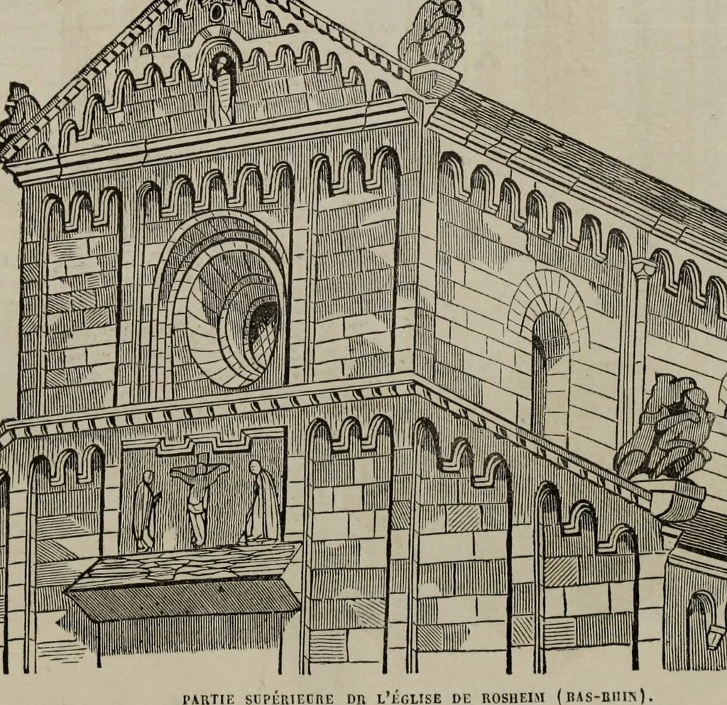 An illustration from Abecedaire ou rudiment d'archelogie : architecture religieuse ..., 1867, leaf 193