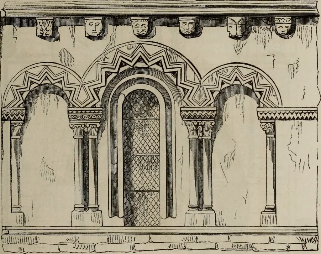 An illustration from Abecedaire ou rudiment d'archelogie : architecture religieuse ..., 1867, leaf 202