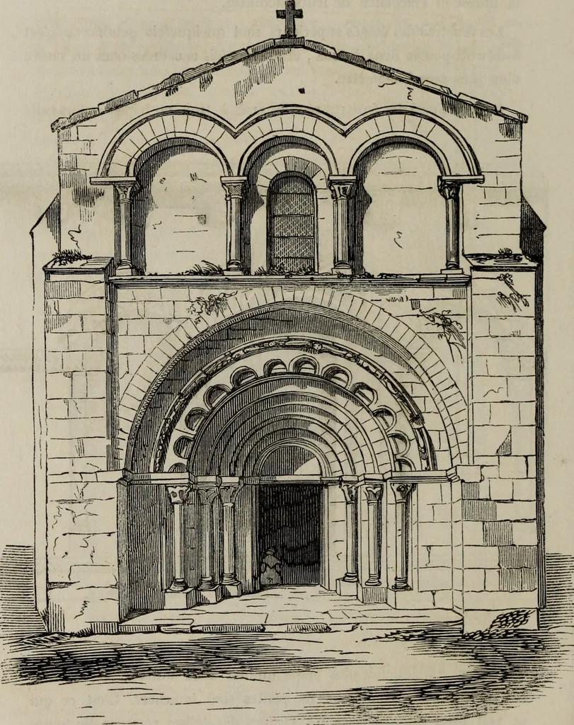 An illustration from Abecedaire ou rudiment d'archelogie : architecture religieuse ..., 1867, leaf 203