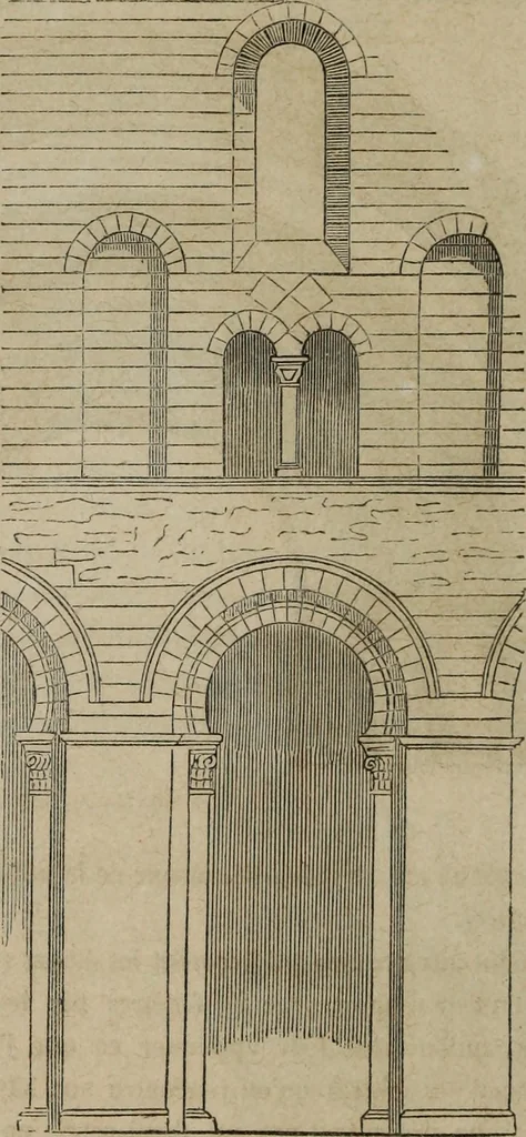 An illustration from Abecedaire ou rudiment d'archelogie : architecture religieuse ..., 1867, leaf 207