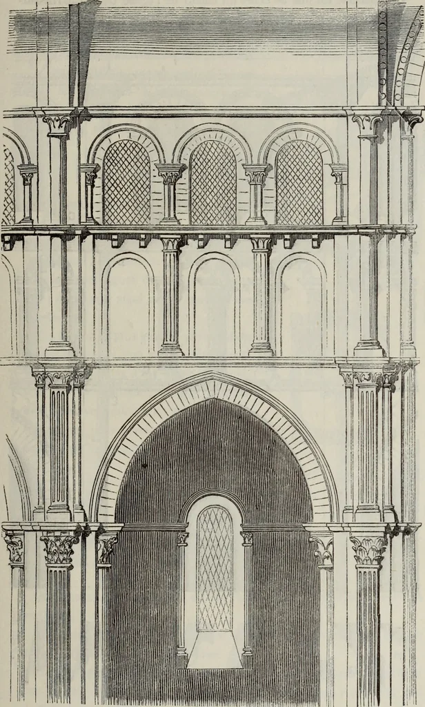An illustration from Abecedaire ou rudiment d'archelogie : architecture religieuse ..., 1867, leaf 208