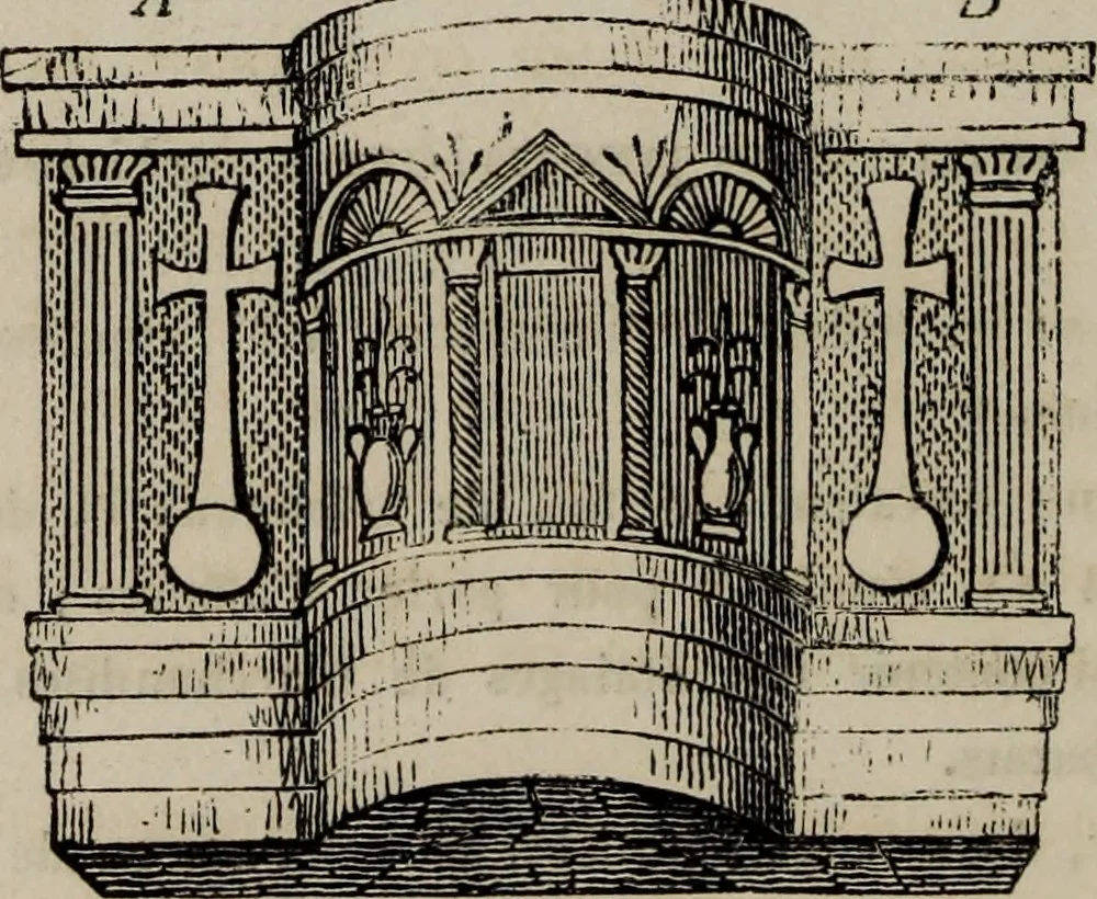 An illustration from Abecedaire ou rudiment d'archelogie : architecture religieuse ..., 1867, leaf 21