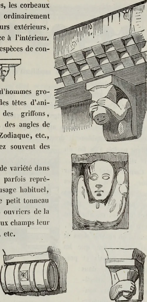 An illustration from Abecedaire ou rudiment d'archelogie : architecture religieuse ..., 1867, leaf 210
