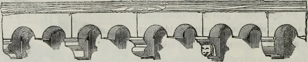 An illustration from Abecedaire ou rudiment d'archelogie : architecture religieuse ..., 1867, leaf 211